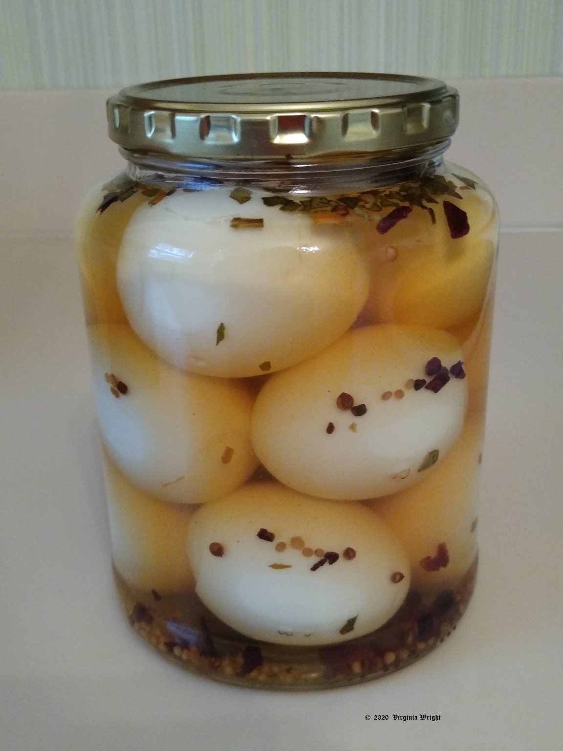 EASY! Pickled Eggs Recipe | VIRGINIA WRIGHT, Author – Illustrator